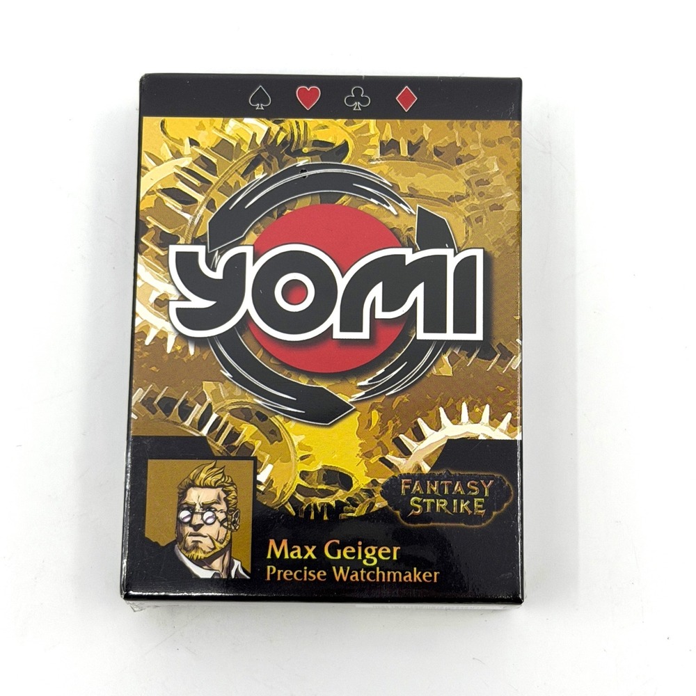 Yomi Fantasy Strike Card Game Max Geiger Watchmaker Deck Sirlin Games NEW